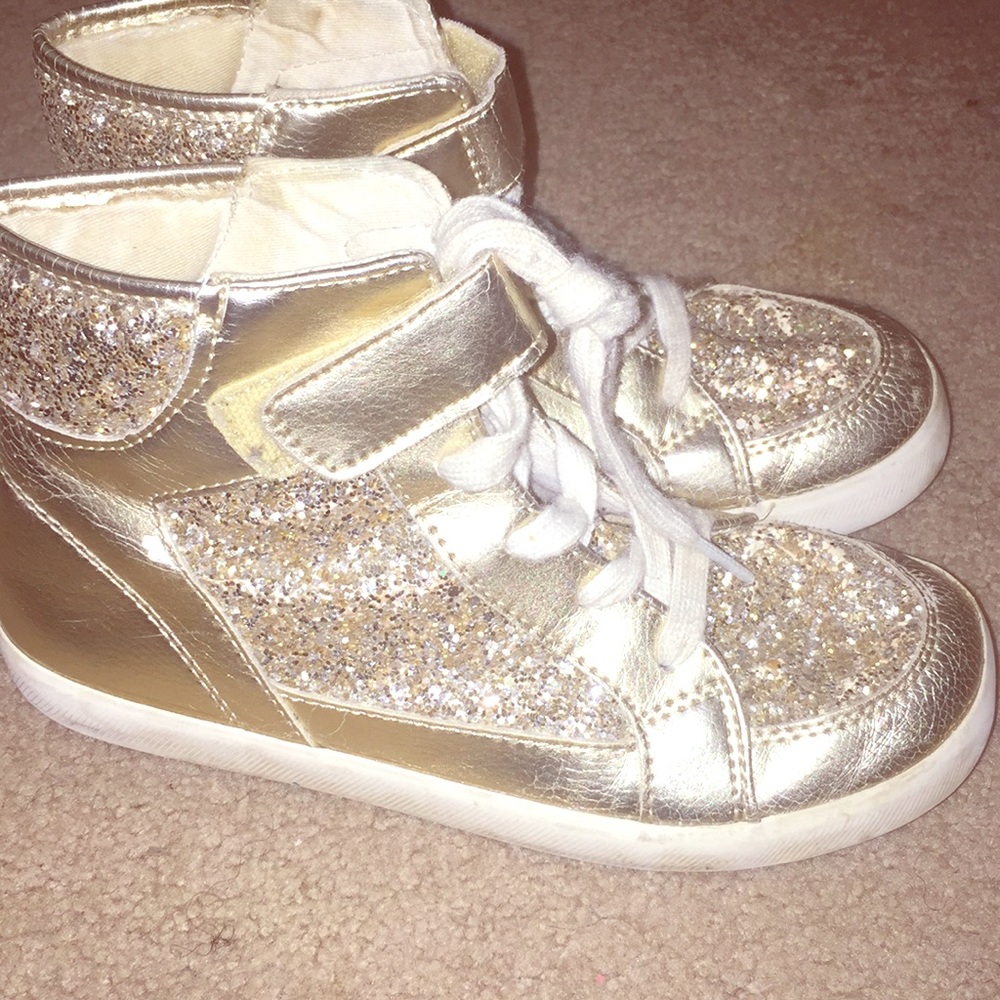Sparkly tennis shoes